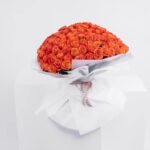 خرید 150 رز نارنجی (عمان)