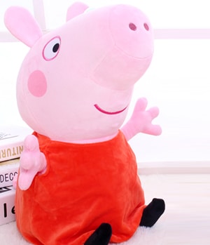 بازی مخملی Peppa Pig خرید اسباب بازی مخملی Peppa Pig (چین)