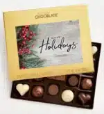 خرید جعبه شکلات 19 عددی Simply Chocolate Happy Holidays (آمریکا)