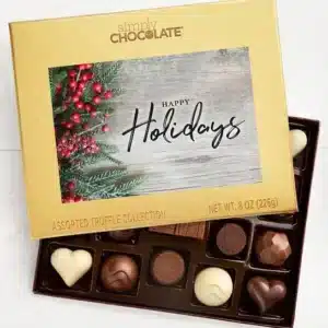 جعبه شکلات 19 عددی Simply Chocolate Happy Holidays