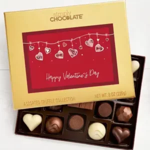 جعبه شکلات 19 عددی روز ولنتاین مبارک