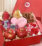 خرید جعبه میوه و شیرینی مخصوص ولنتاین (آمریکا)