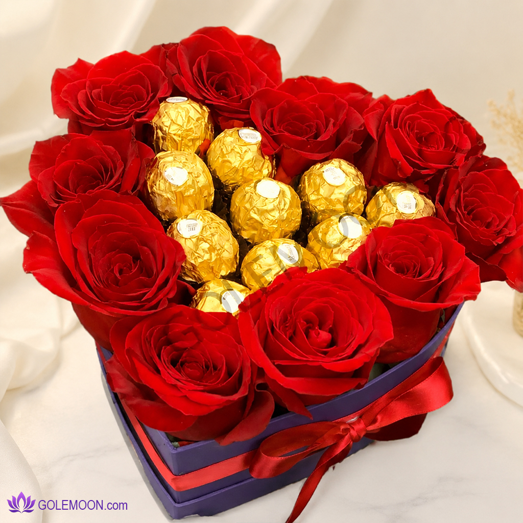 خرید باکس گل آرال خرید باکس گل آرال