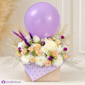 خرید باکس گل تاژ
