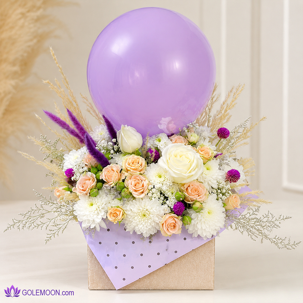 خرید باکس گل تاژ خرید باکس گل تاژ