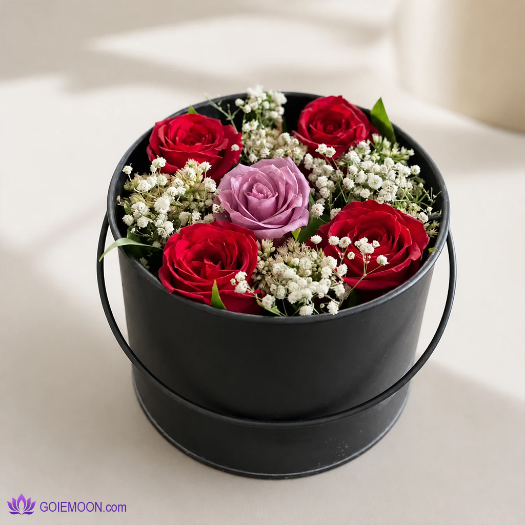 خرید خرید باکس گل لیلیان خرید خرید باکس گل لیلیان