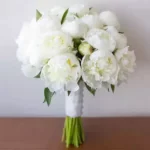 خرید دسته گل 20 گل صد تومانی سفید (امارات)