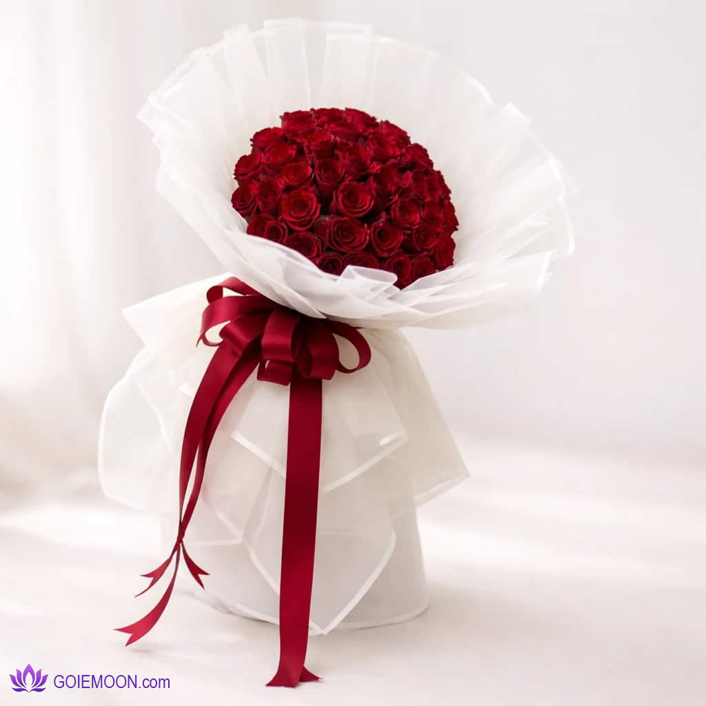 دسته گل شیک 40 شاخه خرید دسته گل شیک 40 شاخه