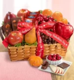 خرید سبد هدیه میوه و شکلات ولنتاین مین باشید (آمریکا)