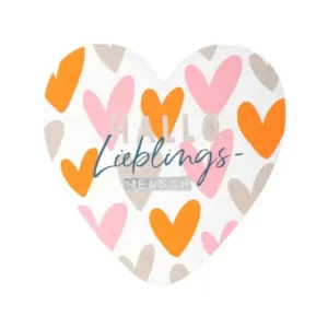 خرید قلب های شاد "Hallo Lieblingsmensch" (آلمان)