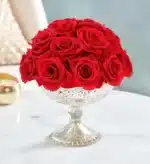 خرید گل رز باشکوه®نقره ای حس قرمز (آمریکا)