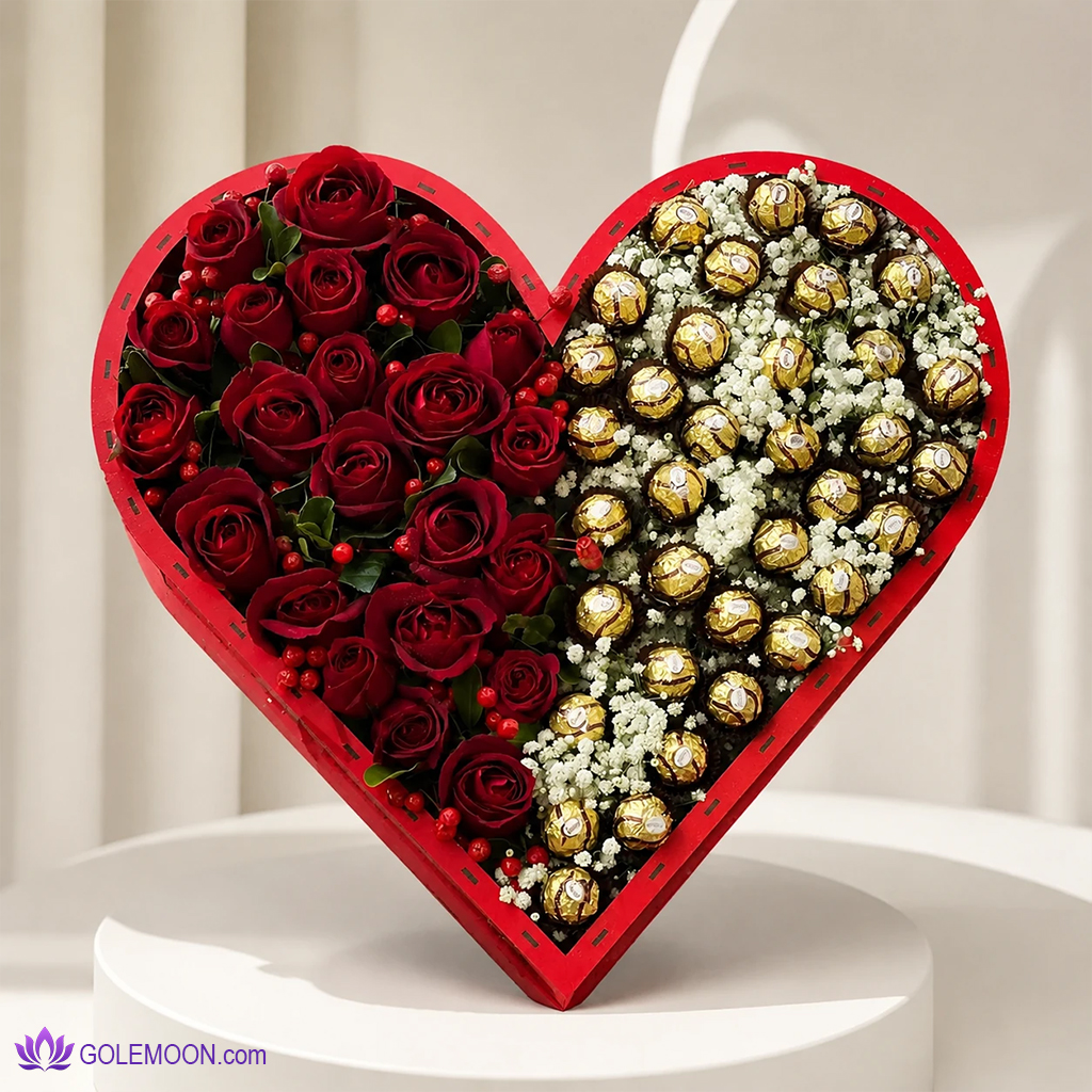 خرید باکس گل بهشت خرید باکس گل بهشت