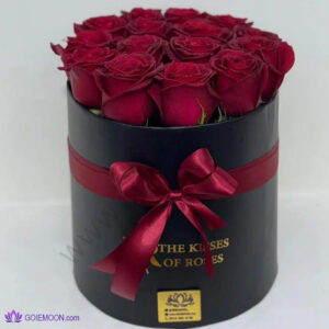 خرید باکس گل 15 شاخه