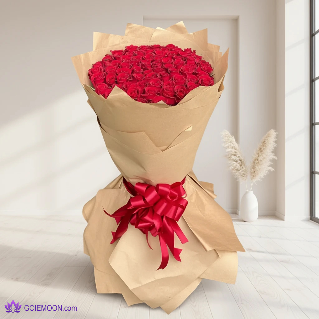 خرید دسته گل لاکچری رز خرید دسته گل لاکچری رز