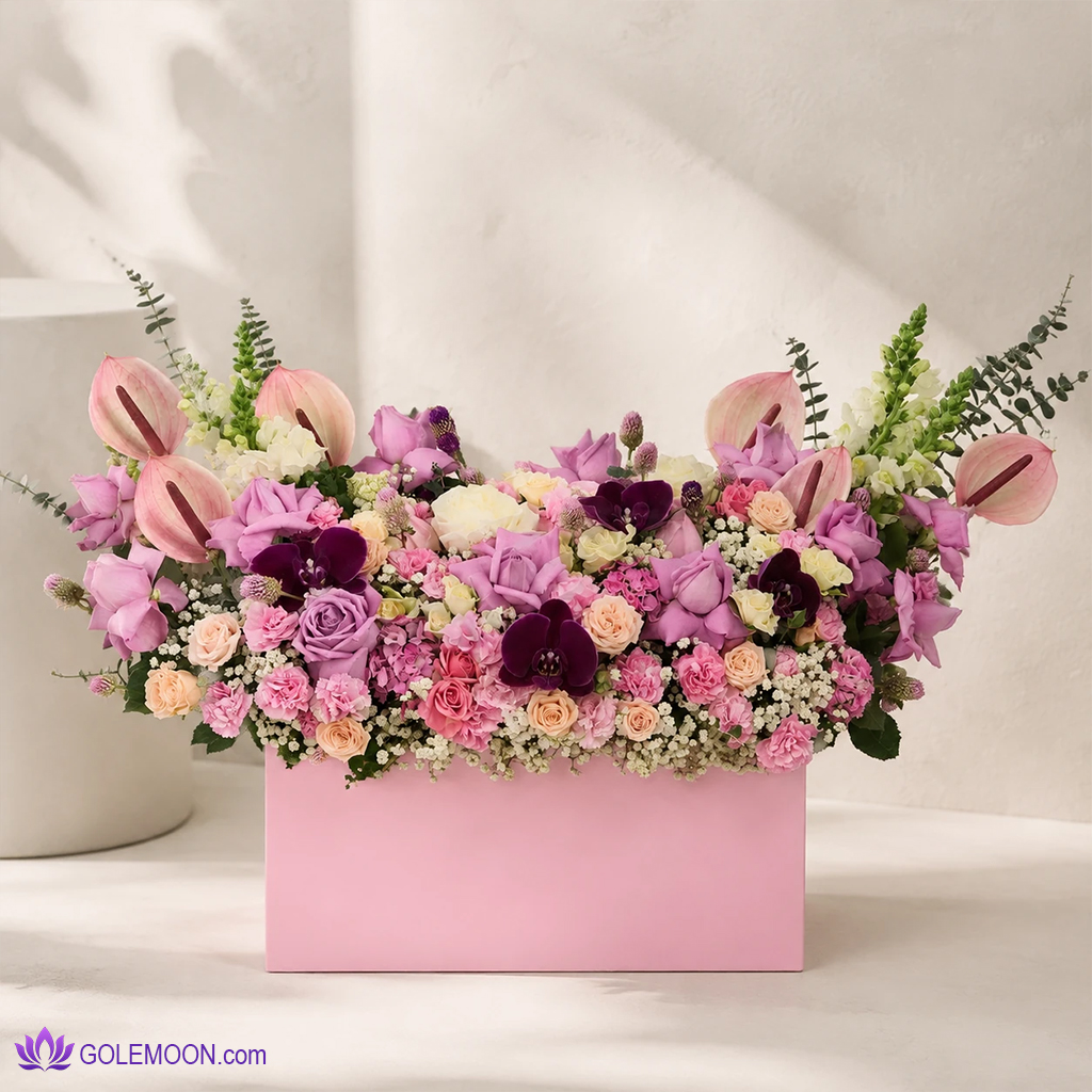خرید باکس گل جانان خرید باکس گل جانان