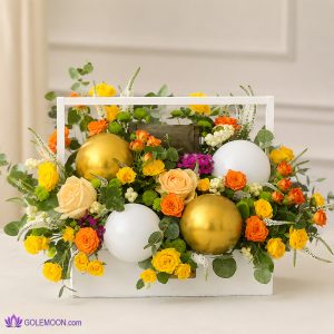 خرید باکس گل سامین