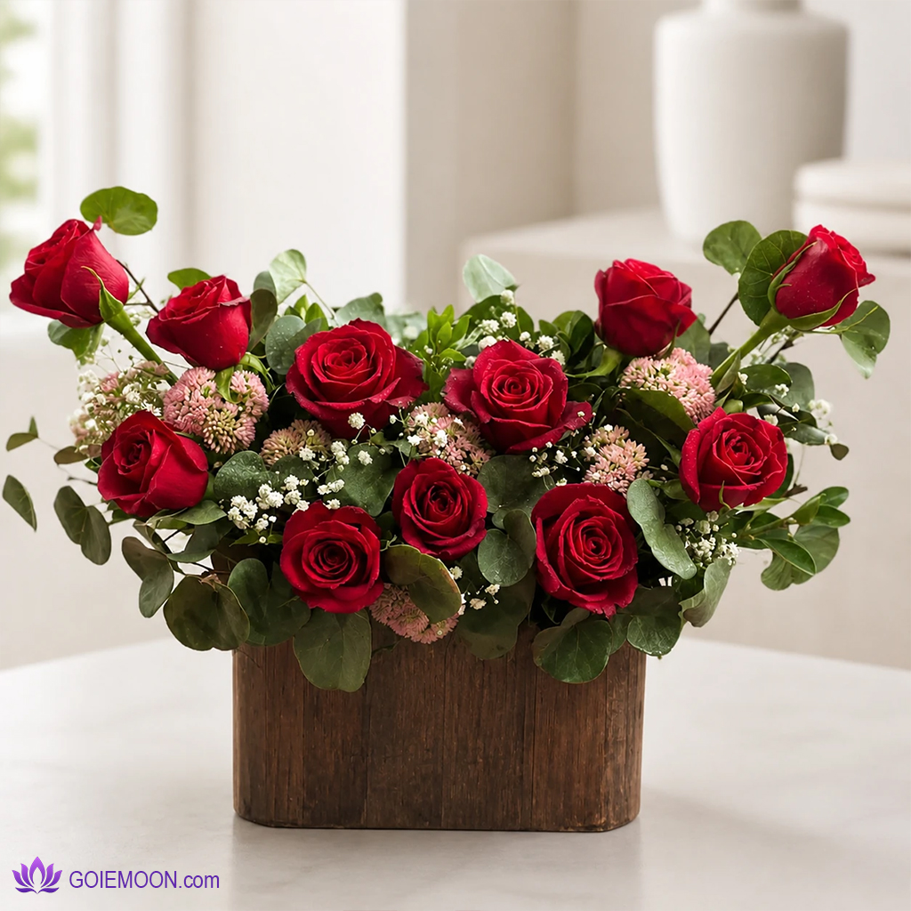 خرید باکس گل سوگند (2) خرید باکس گل سوگند