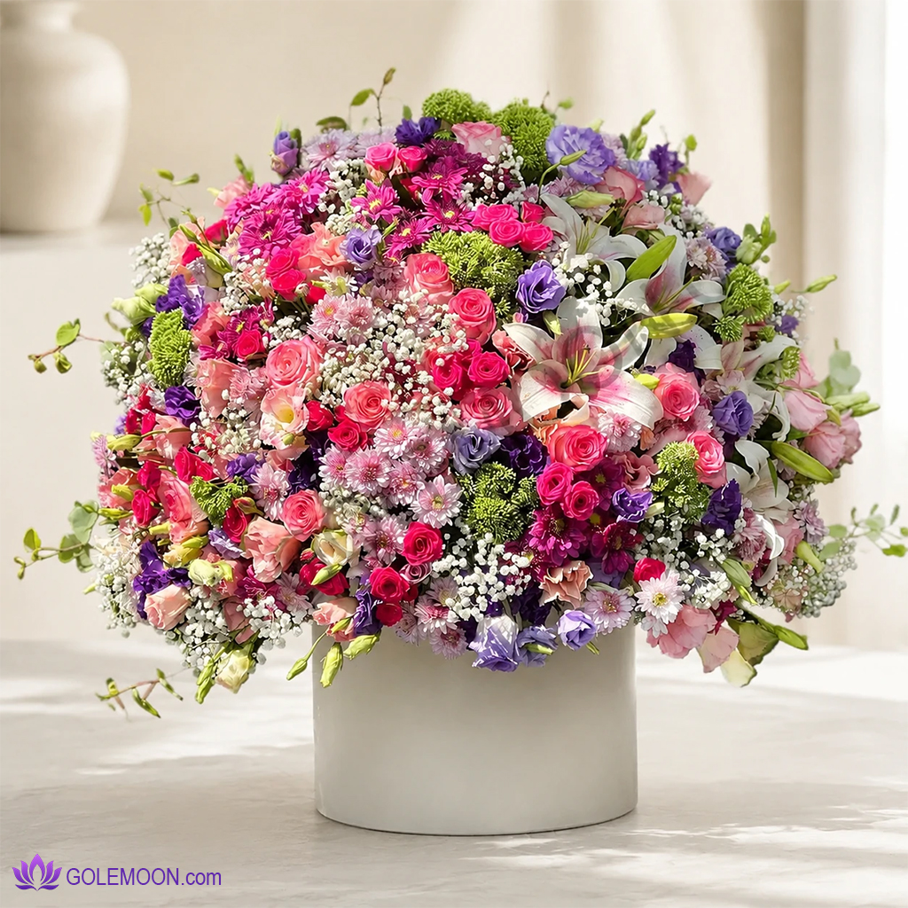 خرید باکس گل ماهور خرید باکس گل ماهور