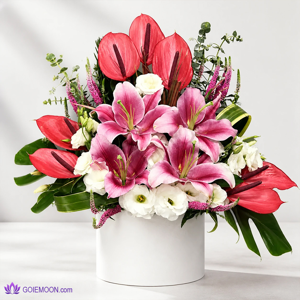 خرید باکس گل ایلیار خرید باکس گل ایلیار