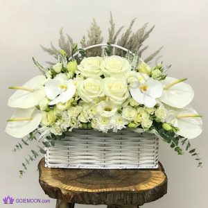 خرید سبد گل جولیا