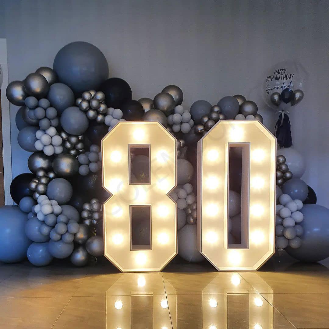 18 خرید بادکنک آرایی تولد 80 سالگی