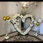خرید تاج گل قلبی تانسو