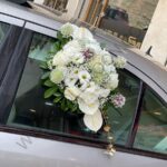 خرید گل آرایی ماشین عروس اماندا