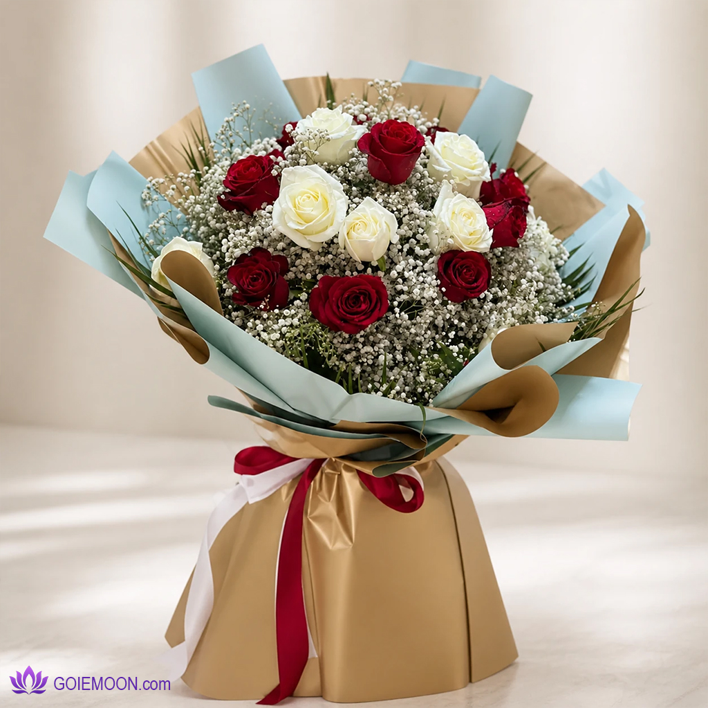 خرید دسته گل روژان خرید دسته گل روژان