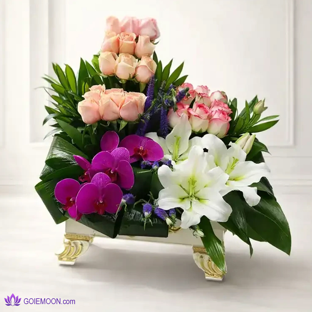خرید سبد گل سایا خرید سبد گل سایا