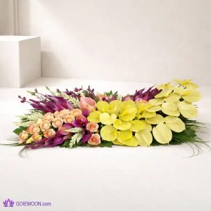 خرید سبد گل همتا