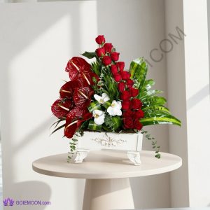 خرید سبد گل کلار