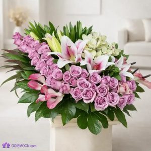خرید سبد گل یاز