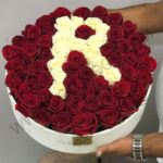 خرید باکس گل حرف R