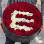 خرید باکس گل حرف E 2