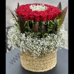 خرید سبد گل فیروزا