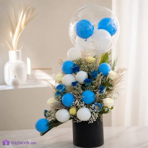 خرید باکس گل تولد صدرا
