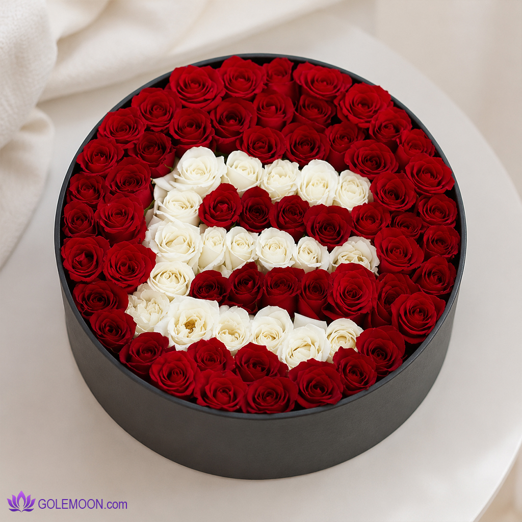 خرید باکس گل حرف E 2 خرید باکس گل حرف E 2