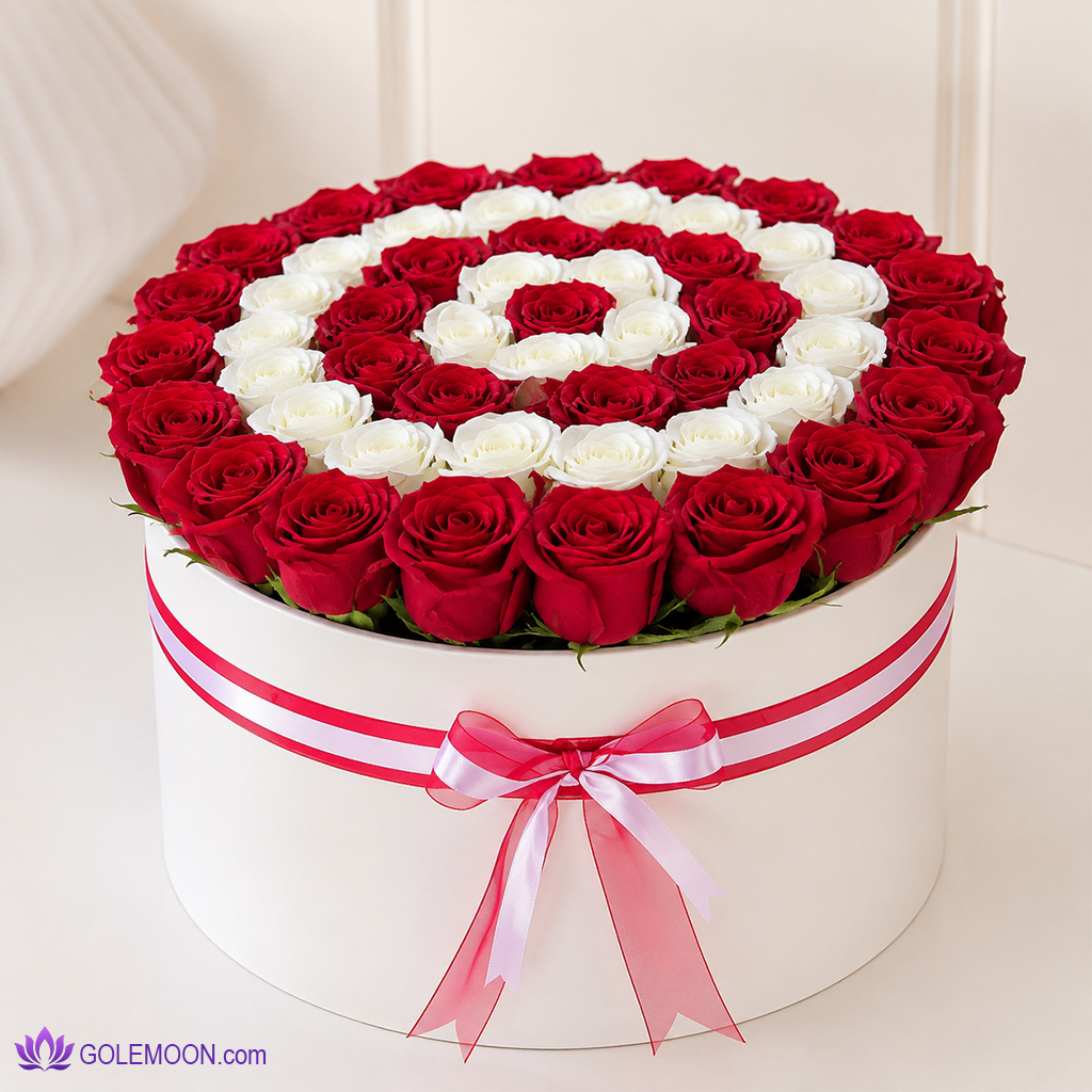 خرید باکس گل طاها خرید باکس گل طاها