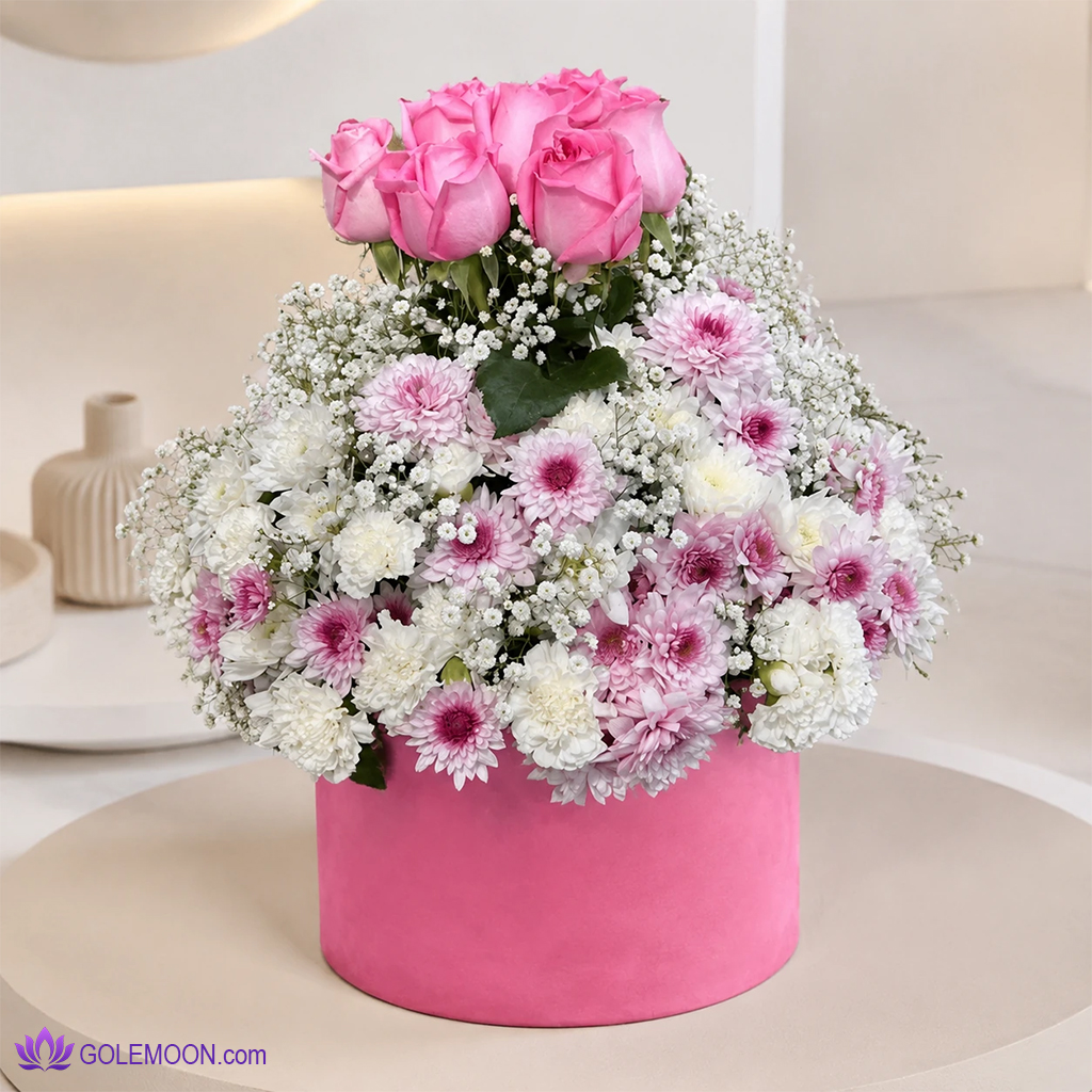 خرید باکس گل نیکولا خرید باکس گل نیکولا