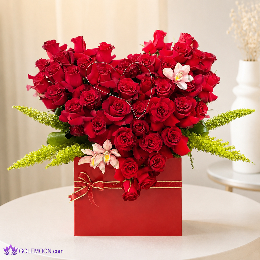 خرید باکس گل کلوئی خرید باکس گل کلوئی