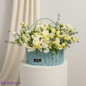 خرید سبد گل آنجلنا