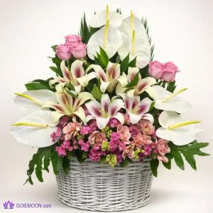 خرید سبد گل جانت