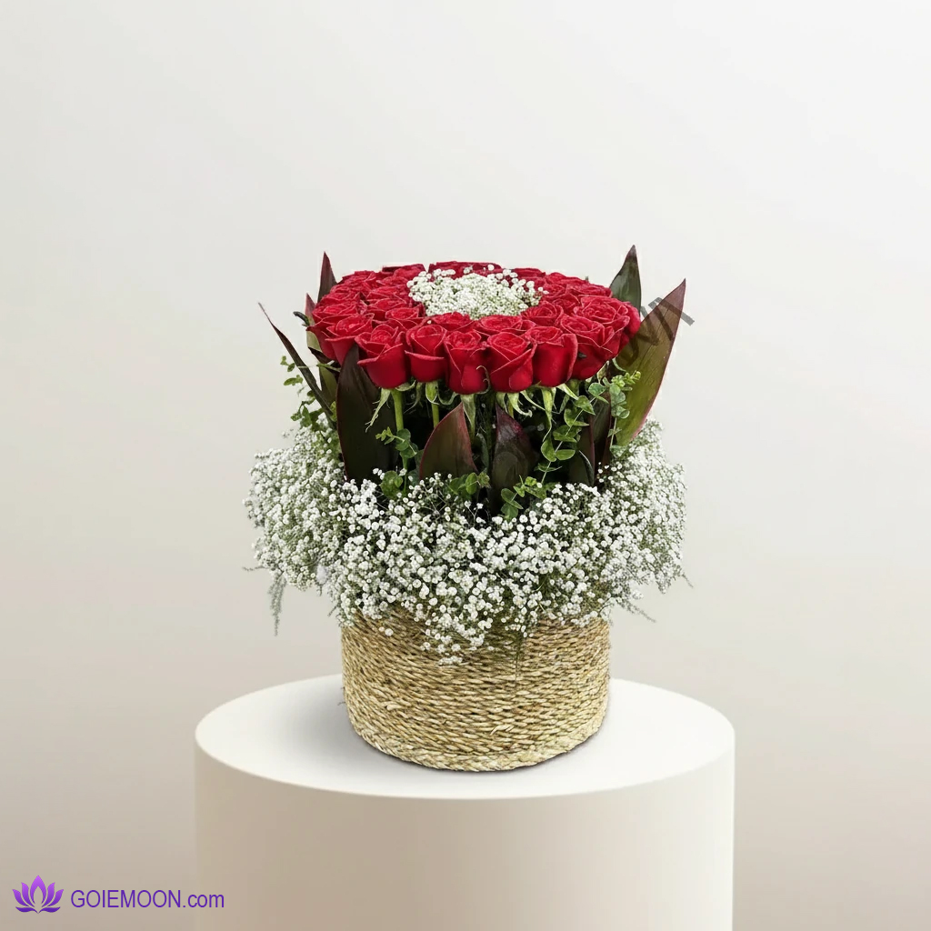 خرید سبد گل فیروزا خرید سبد گل فیروزا