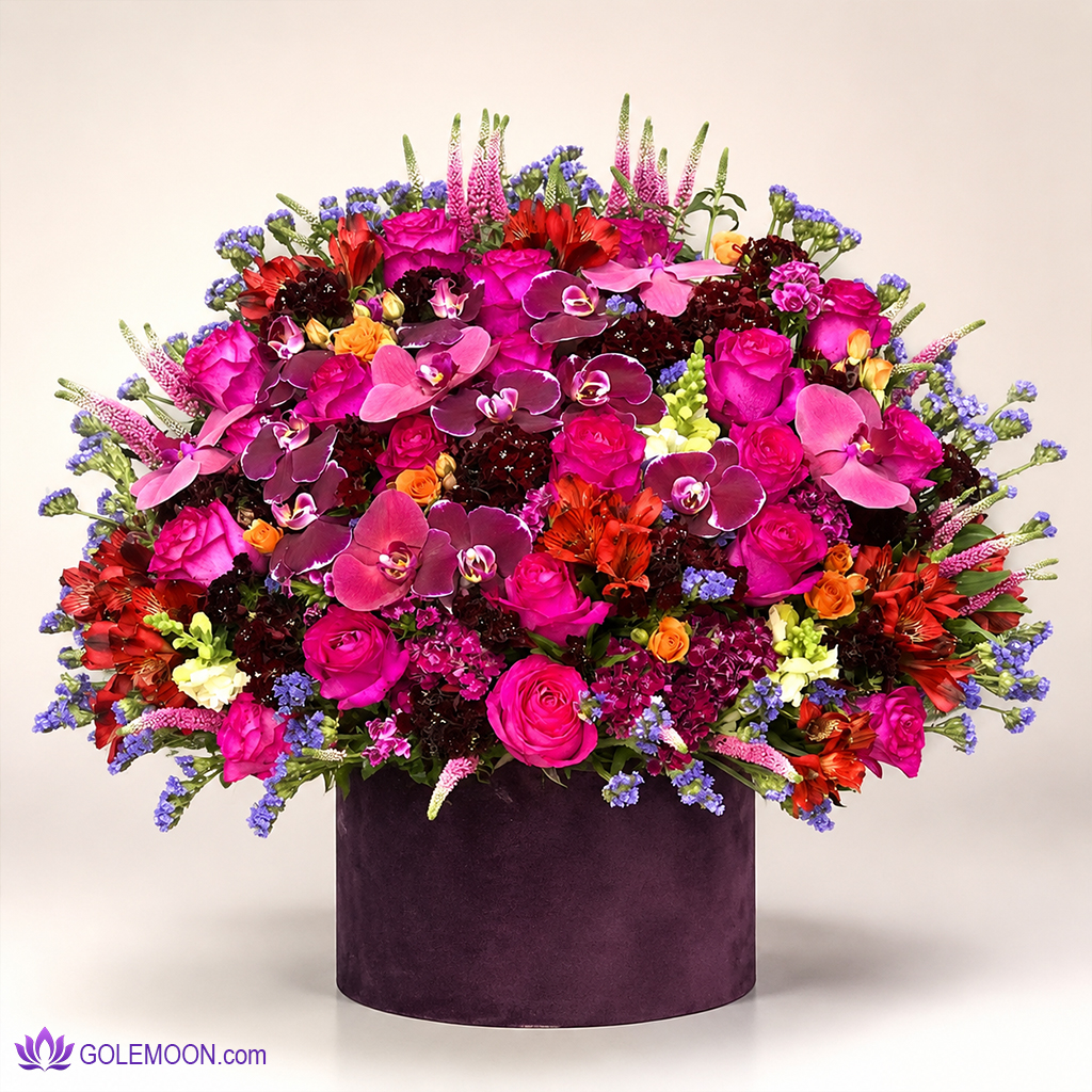 خرید باکس گل شاینا خرید باکس گل شاینا