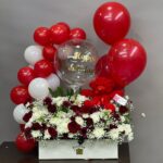 خرید باکس گل تولد بهنوش