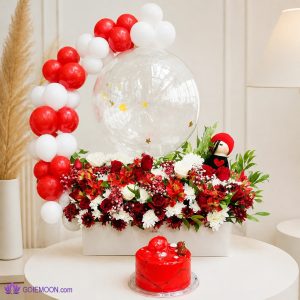 خرید باکس گل تولد بهنوش