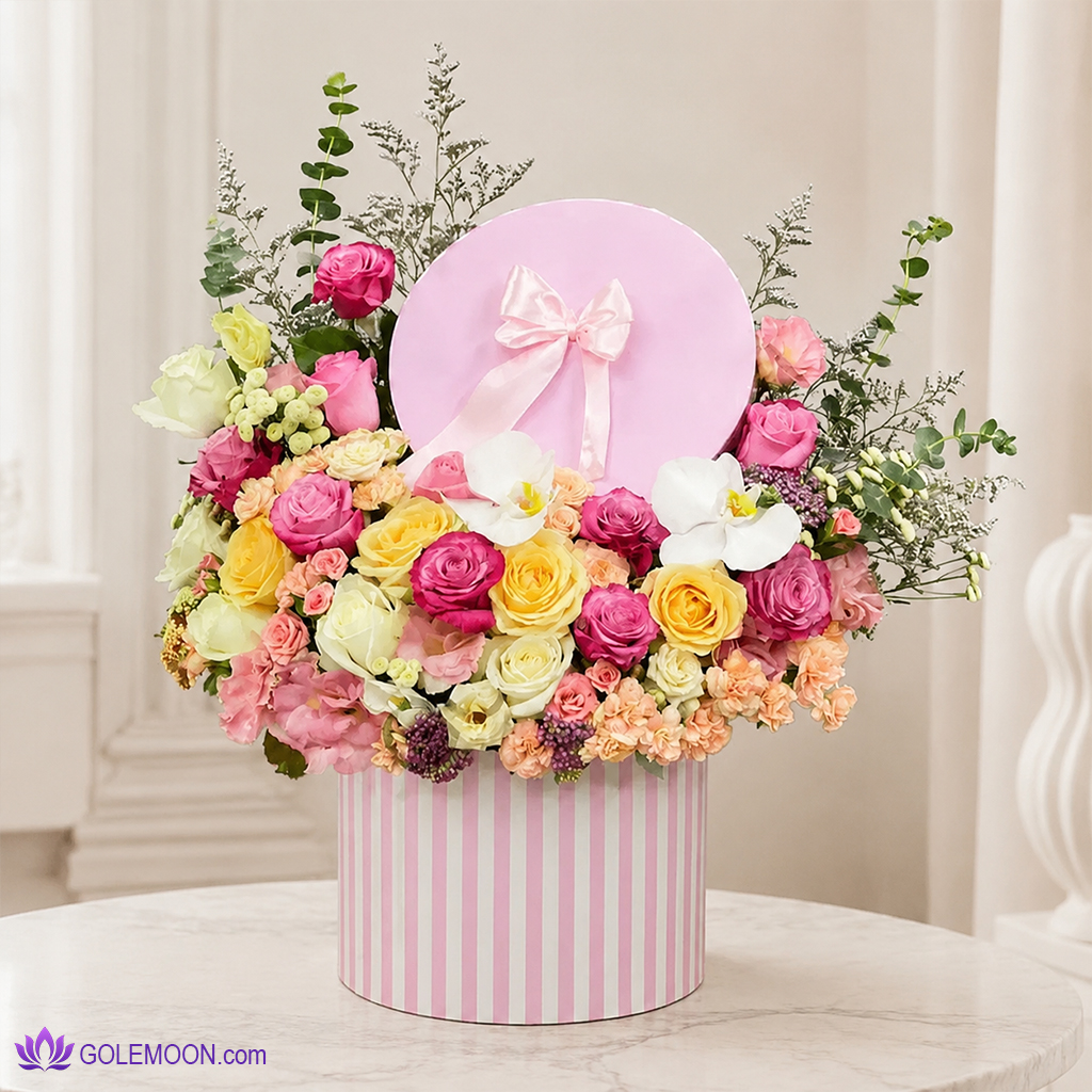 خرید باکس گل ربکا باکس گل ربکا - Image 1