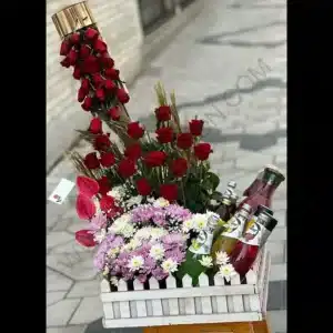 خرید باکس گل و نوشیدنی کاتیا