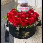 خرید باکس گل و شکلات رزا