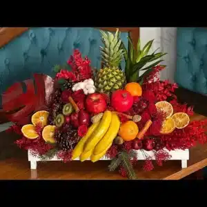 خرید باکس گل و میوه ماری